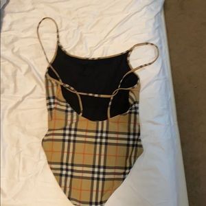 Burberry one piece swimsuit